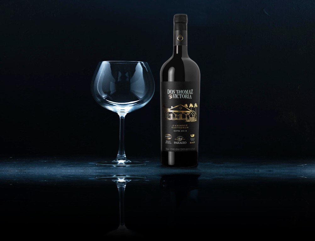 Vinhos da Serra Gaúcha - Vinho Estância Paraizo Don Thomaz y Victoria Cabernet Sauvignon