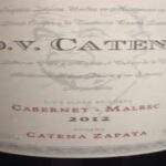 Tudo sobre o vinho DV Catena Cabernet Malbec!