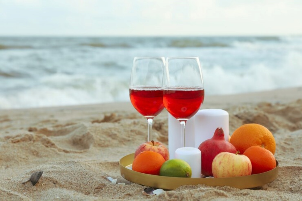 Vinho Brasileiro Frisante Salton Lunae Rosé Lata - vinhos para beber na praia 